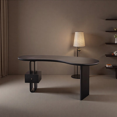 Black Creative Unique Computer Desk Writing Desk
