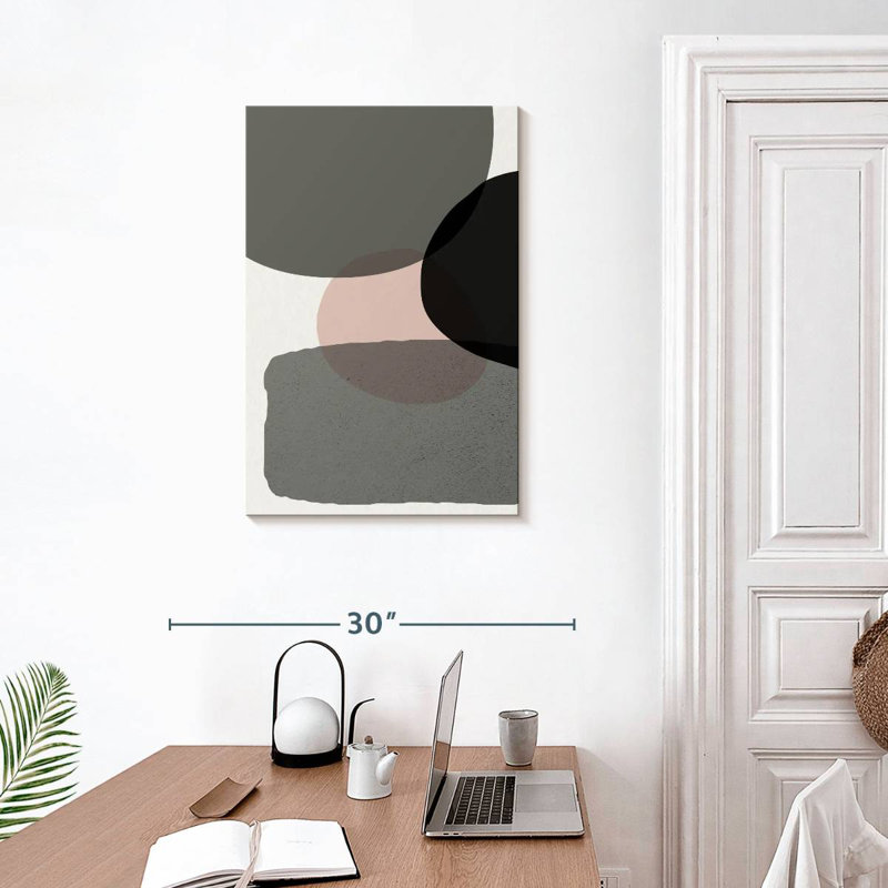 Cercles minimalistes Avery VI, H 30 po x l 20 po