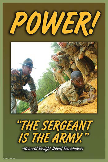 « power » par wilbur pierce-impression publicitaire, H 66 po x l 44 po