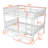 2 Drawers Wooden Bunk Bed with Ladder-1533013103-1533013098
