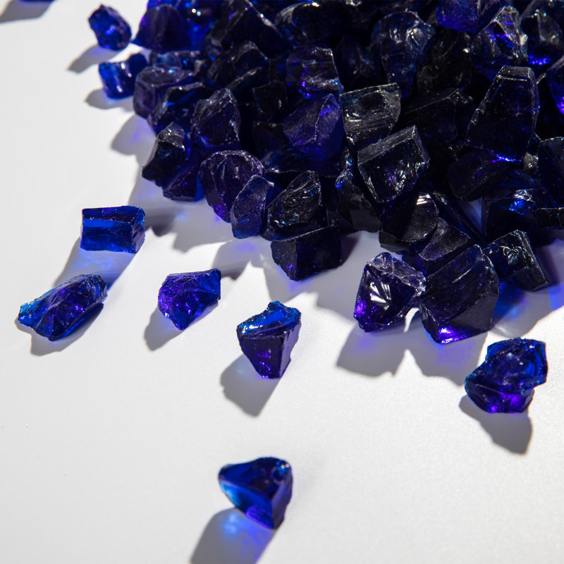 4kg Blue Fire Glass