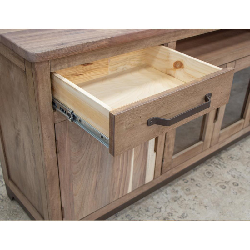 Natural Parota Wood Sideboard - 70"