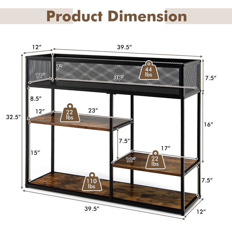 39.5'' Console Table