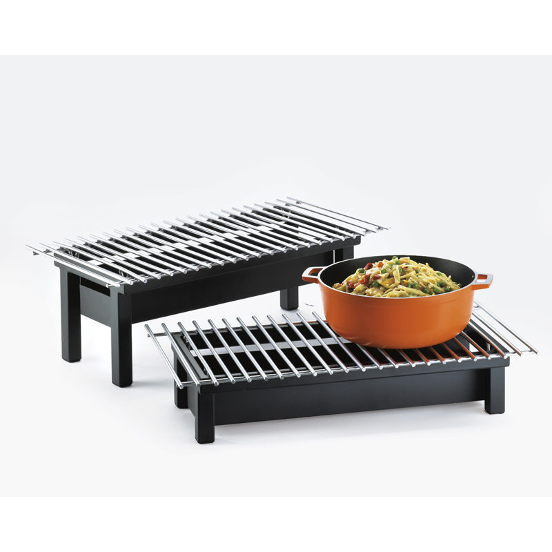 One By One Chafer, 4" H x 22" W x 12" D
