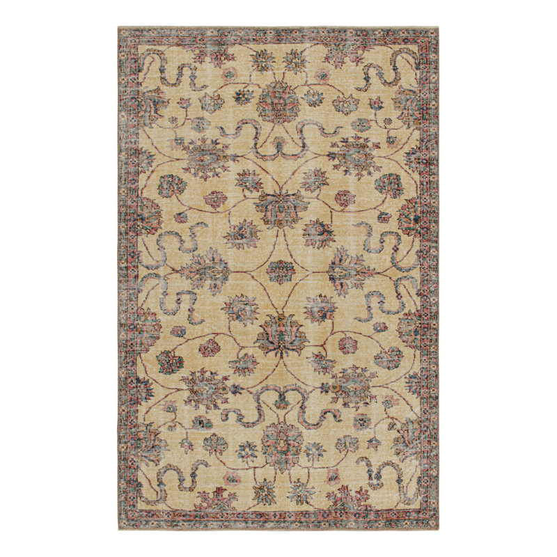 One-of-a-Kind Rectangle 5' X 7'10" Hand Knotted Area Rug