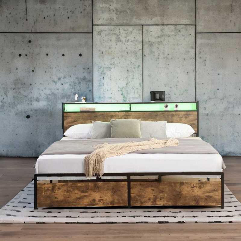 Cadre de lit sans matelas, Double