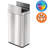 Deodorizer Wings-Open Stainless Steel Motion Sensor Trash Can-48791283-48791282