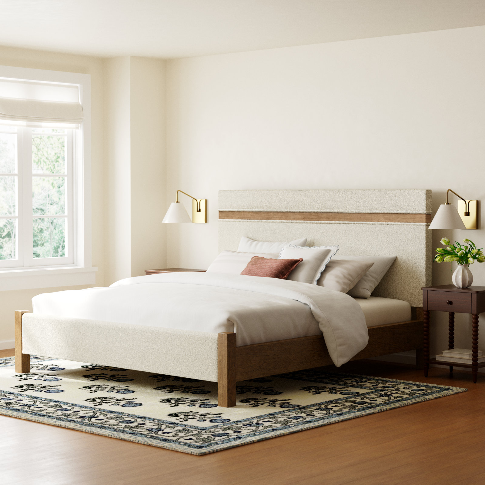 Oakland Upholstered Bed, Queen