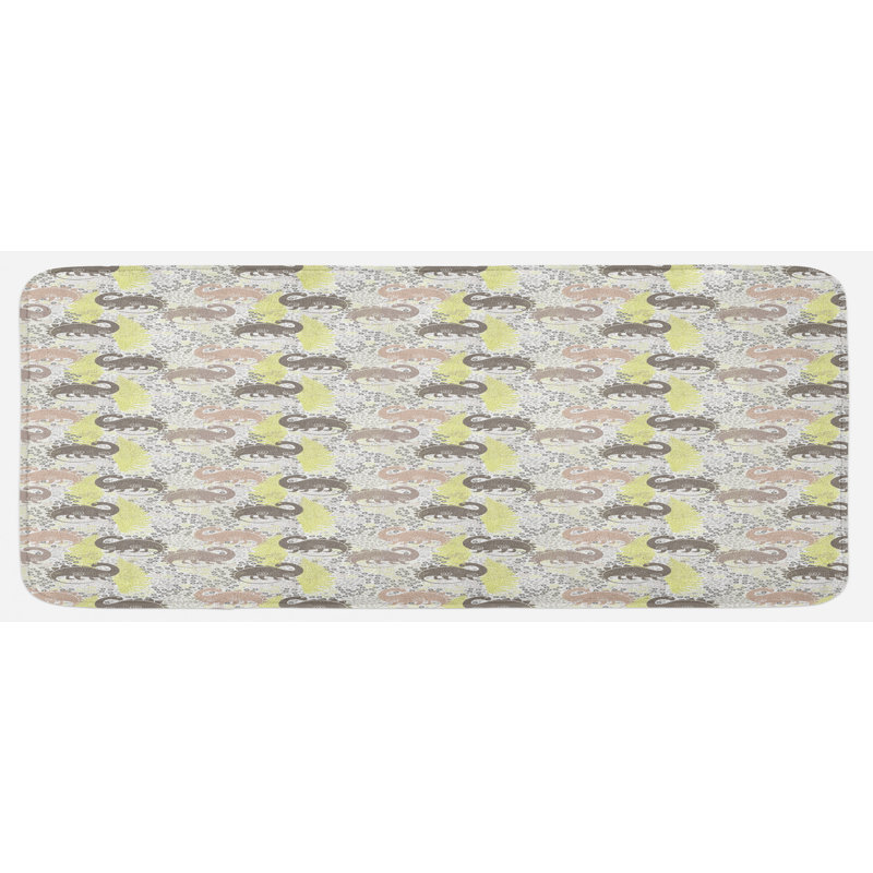 Tapis de cuisine dinosaure