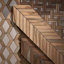 Carreau de mur et plancher en porcelaine à chevrons 10 "x 20" Everlast-86842200