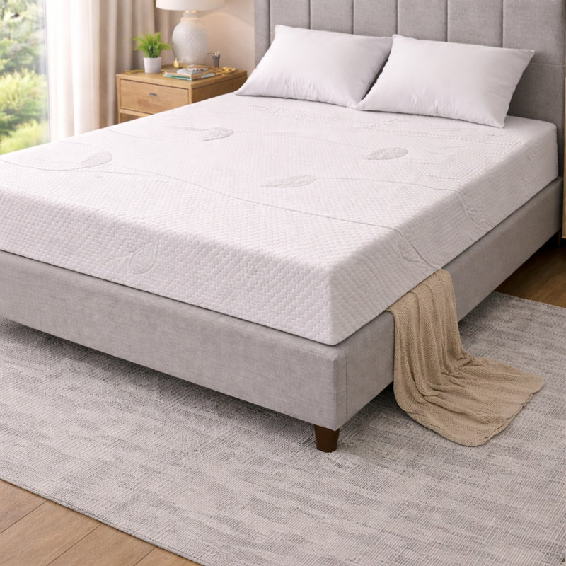 Sareer Diamond 8" Memory Foam Mattress, Kingsize (5')