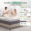 Novilla 25cm Memory Foam Pocket Sprung Mattress-1042538276