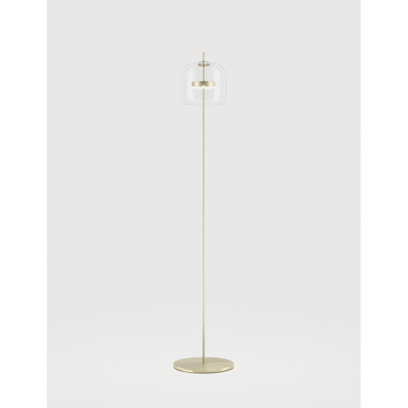 Jube Floor Lamp P Crystal Transparent Matt Gold 2 L2415 Ul, Matte Gold, 2700, Crystal Transparent