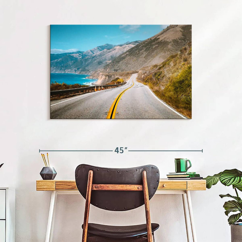 Mehar Highway One, 26" H x 39" W