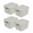 GLAD Storage Bin with Lid, Pack of 4-99471626-99471625