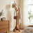 Janiya 8-Hook Solid Wood Freestanding Coat Rack -1854738707