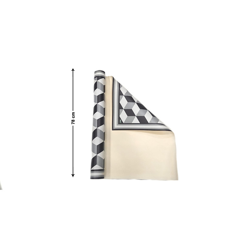 Abaigail Geometric Area Rug, Runner 78 x 225cm