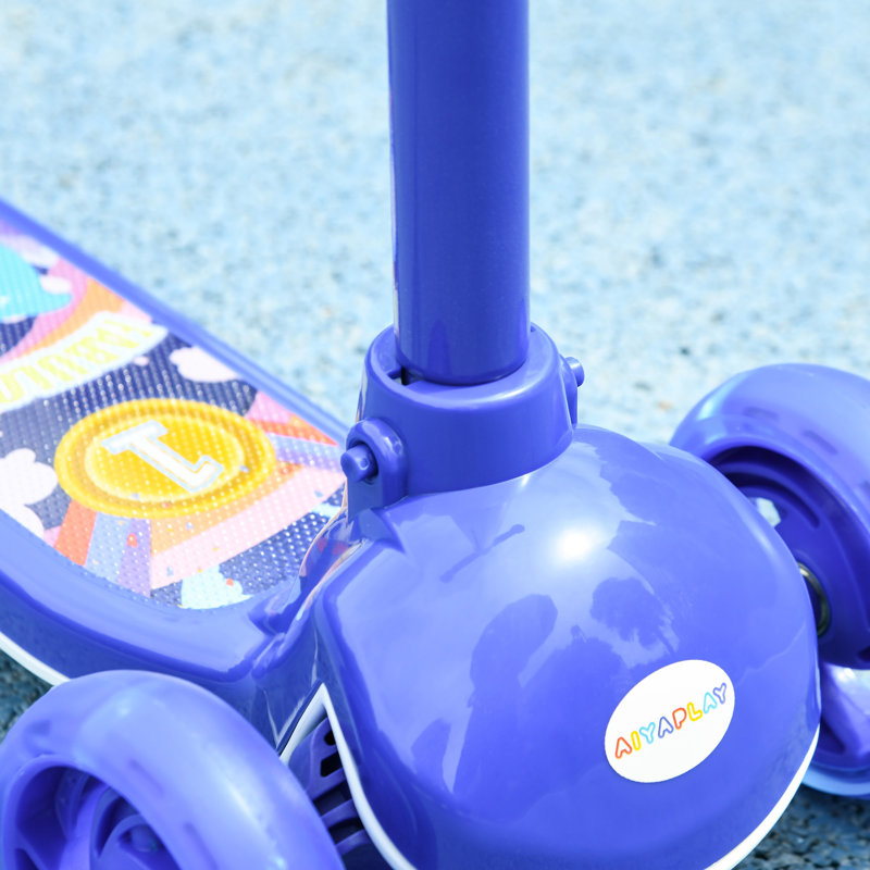 HOMCOM Scooter, Blue