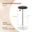 Tabouret de bar pivotant à hauteur ajustable Dawer-887359725-887367167