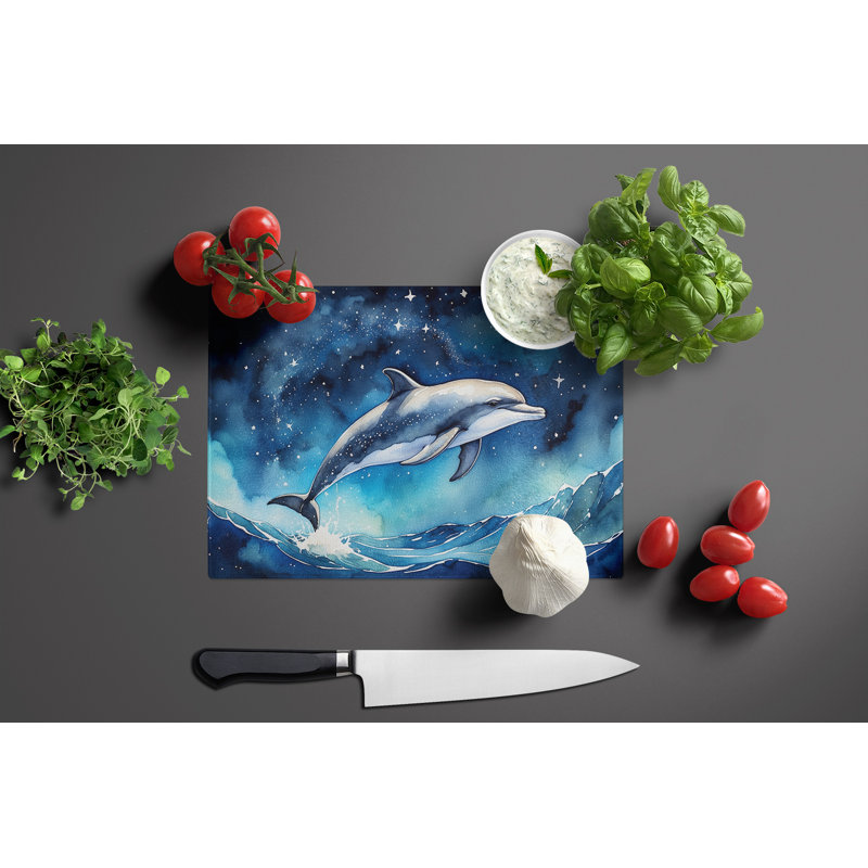Planche à découper Dolphin in a Starry