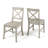 Gelacio Solid Wood Cross Back Side Chair-2082351664