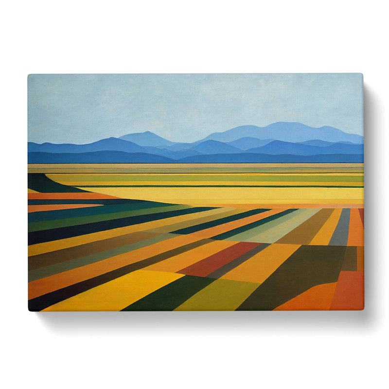 Extraordinary Spring Meadow Landscape - Wrapped Canvas, 50cm H x 76cm W x 3cm D