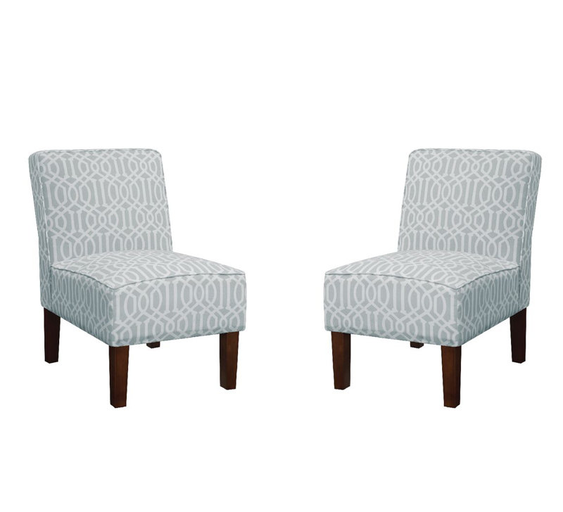 Upholstered Slipper Chair