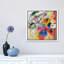 Black Lines by Wassily Kandinsky - Floater Frame Painting on Canvas-928957353-928957358