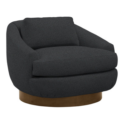 Penrose By Michael Weiss Swivel Barrel Chair