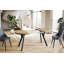 Round Solid Wood Base Dining Table