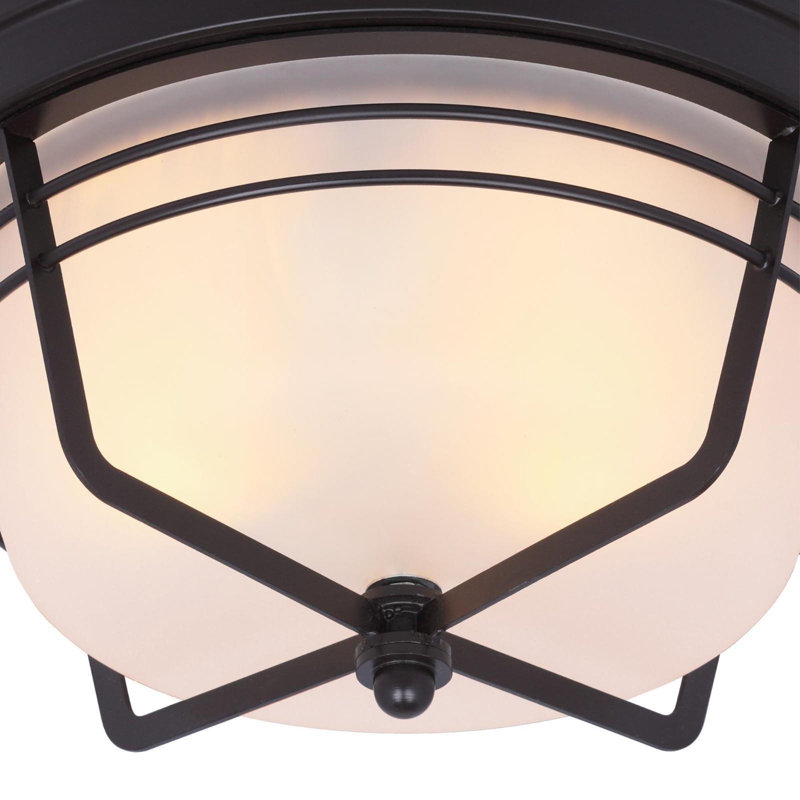 Plafonnier encastré 2 lumières 12,63 po Nave