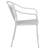 Oia Indoor-Outdoor Steel Patio Arm Chair with Round Back-20394778
