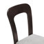 Ensemble de 2 chaises de salle à manger rembourrées avec pieds en bois d'hévéa massif, capacité de poids de 330 lb-575438434-575438433