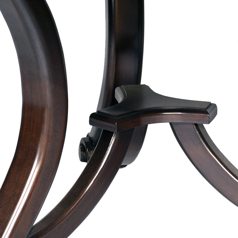 Eriola Azar Round Wood Top Entry Table
