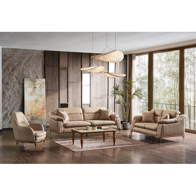 Canapé Ahsen, Beige