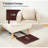 Set of 2 Folding TV Tray Tables, Compact Side Tables for Small Spaces-543948646-543948644