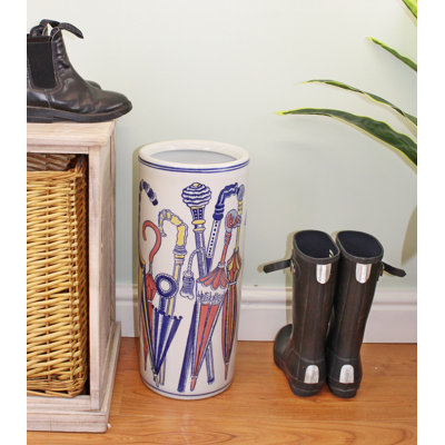 Anhelica Ceramic Freestanding Umbrella Stand