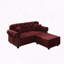 Velours Chesterfield canapé garniture cloutée capitonnée-1336558931