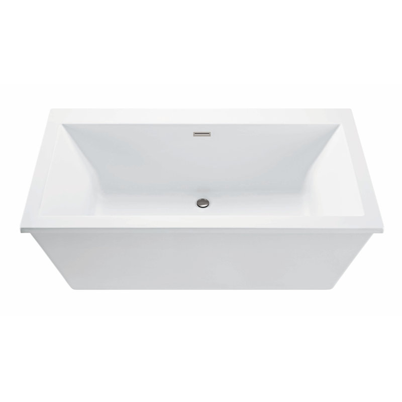 MTI Solutions Freestanding Soaker Tub - Matte