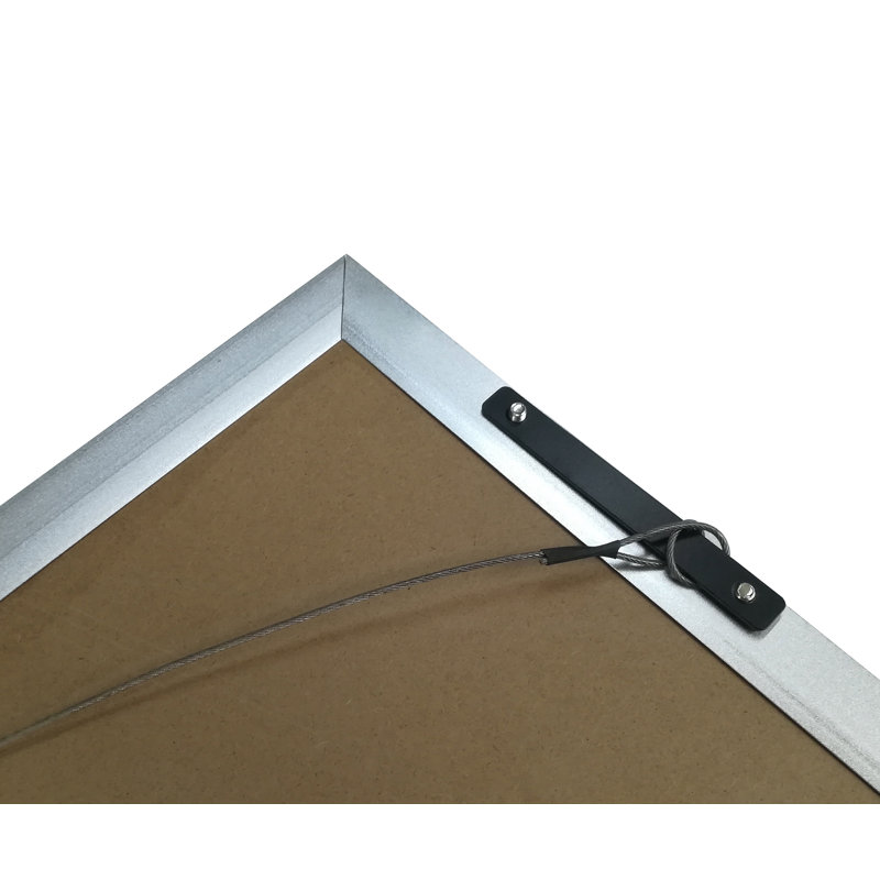 40 Wide x 13.5" Tall Panoramic Picture Frame, Snap Open Front Load, Wall-Mounting