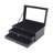 11.8" 3 Level Pen Collection Display Box 36 Piece with Top Glass Window