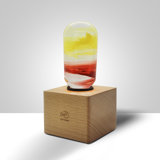 Lampe de table en bois 6,3 po