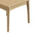 Solid wood dining chair comfortable back home
