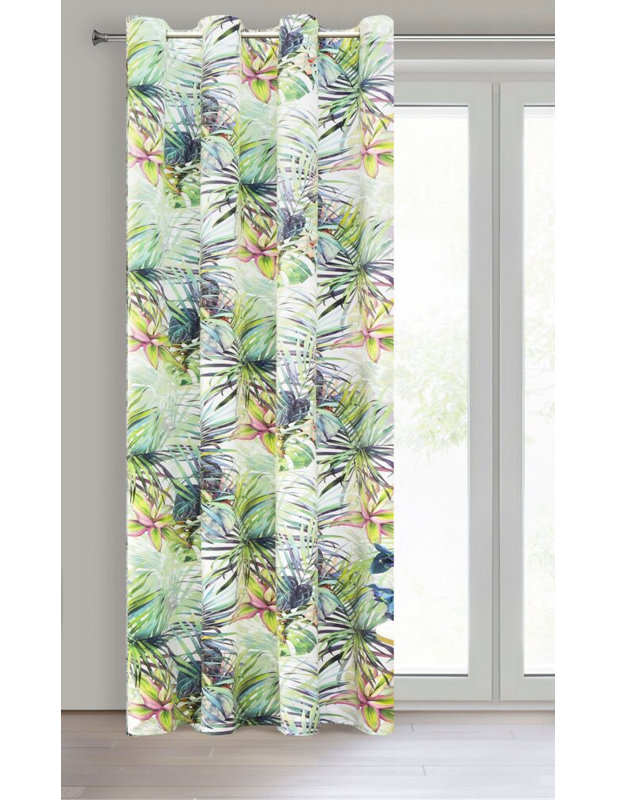 Ealy Blackout Curtain Single Panel