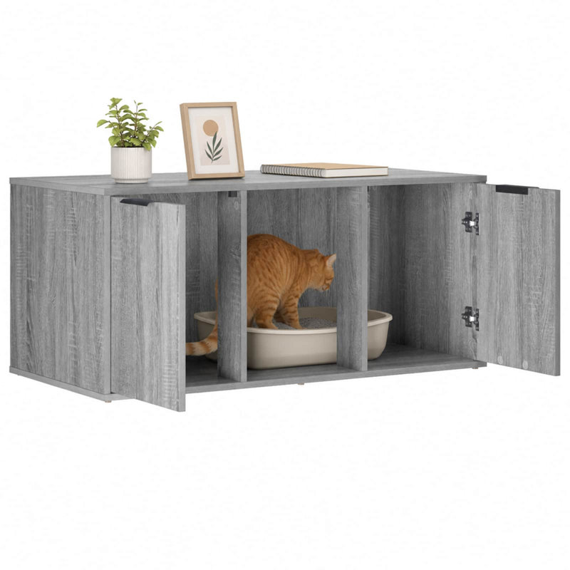 Litter Box, Grey Sonoma