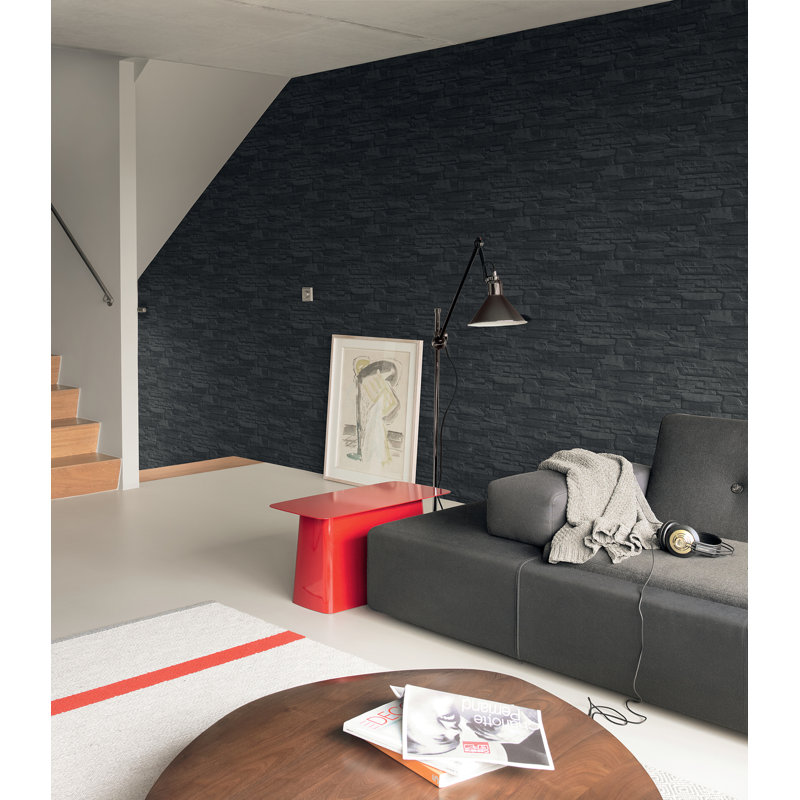 Rouleau de papier peint brique l 33 pi x p 20,5 po Guerin