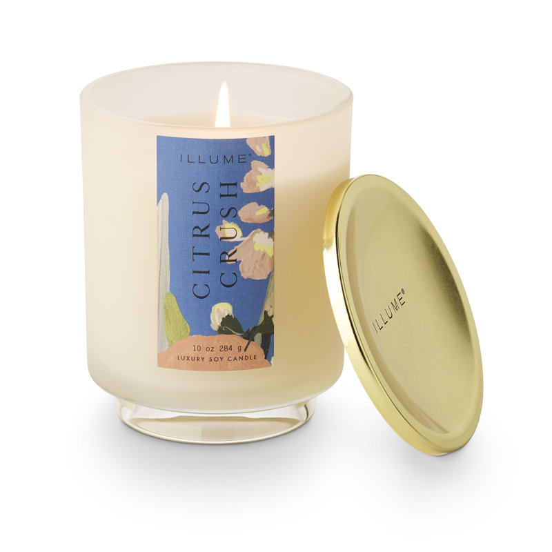 Bougie en verre 284G