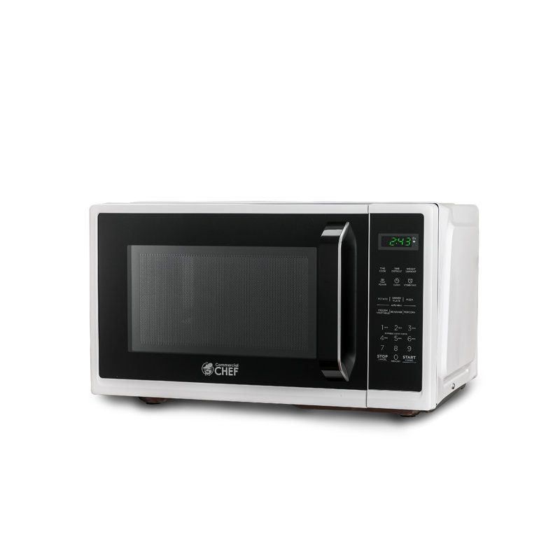 Micro-onde de comptoir 19,1 po 900 watts CHM Series Commercial Chef, Blanc