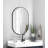 Isalgue Aluminum Oval Mirror