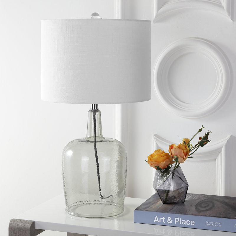 Chesterfield Glass Table Lamp